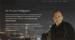 Desktop Screenshot of larsholdgaard.com
